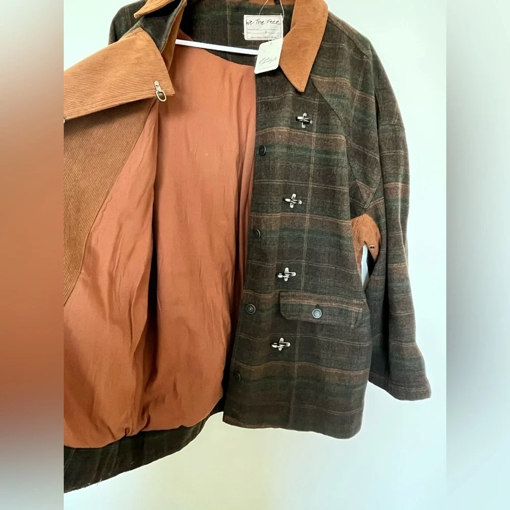 Free People We The Free Wool Barn Coat - Picture 6 of 16